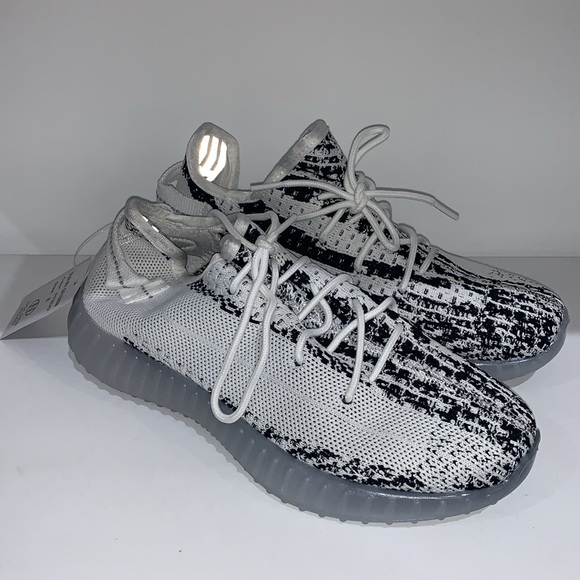 WHITE/BLACK SNEAKERS - Picture 3 of 7